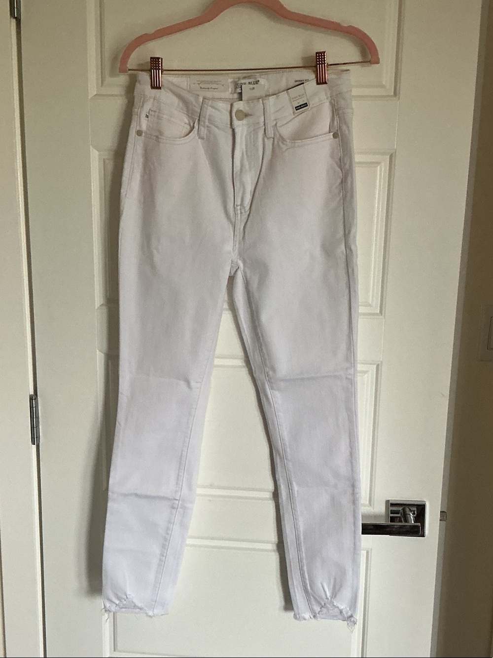 Judy Blue White High-Rise Skinny Jeans